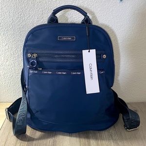 Calvin Klein Blue Mini Backpack